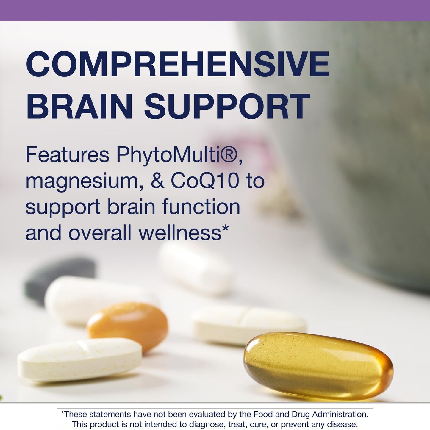 Metagenics Wellness Essentials Brain Health - Daily Multivitamin Packs with Alpha Lipoic Acid, Biotin, DHA, Folate & CoQ10 - Supports Memory & Focus - 30 Packets