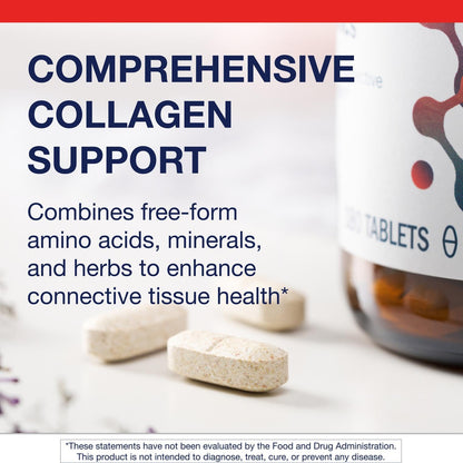 Metagenics Collagenics - Collagen‑Building Nutrients for Joint, Skin & Connective Tissue Support* - with L‑Proline, L‑Lysine, Vitamin C, Manganese & Zinc* - Non‑GMO, Gluten‑Free