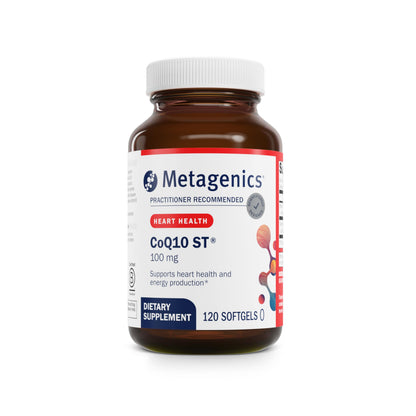 Metagenics CoQ10 ST-100-100 mg Ubiquinone + Vitamin E | Heart & Energy Support