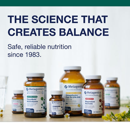 Metagenics Multigenics Multivitamin – Daily Multivitamin for Bone, Heart & Immune Support