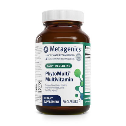 Metagenics PhytoMulti Multivitamin – 20+ Vitamins & Phytonutrients | Non-GMO, Gluten-Free | 60 Capsules