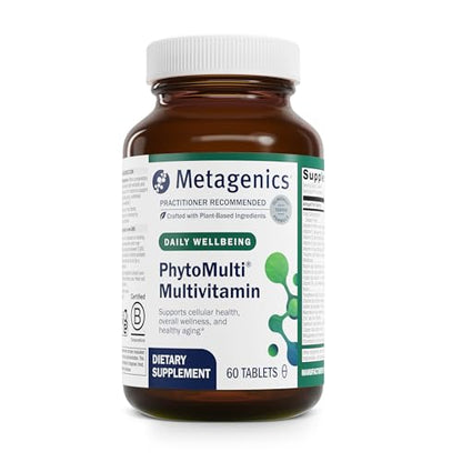 Metagenics PhytoMulti Without Iron – Daily Multivitamin for Men & Women | 20+ Vitamins, Non-GMO & Gluten-Free | 120 Tablets