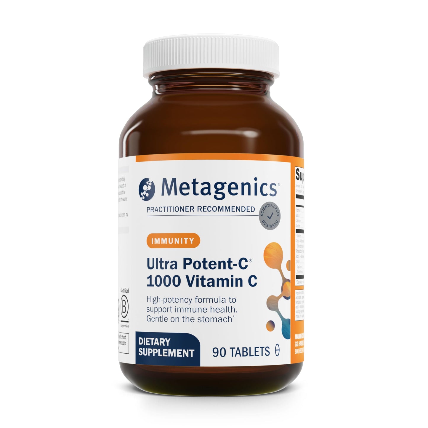 Metagenics Ultra Potent-C 1000 - Buffered Vitamin C for Immune Support