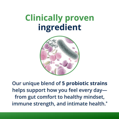 Metagenics UltraFlora Complete Women's Probiotic - Shelf-Stable 5-in-1, 30 Capsules