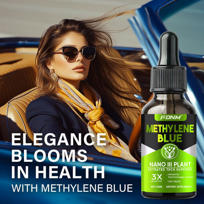 Methylene Blue Drops – 2 Fl oz, Pharmaceutical Grade, Brain Health & Focus