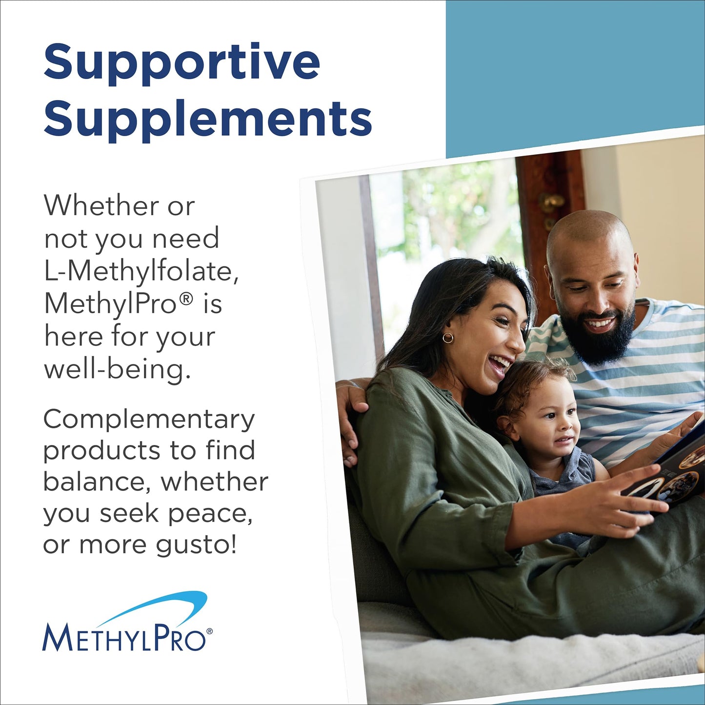 MethylPro B-Complex + L-Methylfolate 10 mg – Methylated B-Complex for Women & Men | 30 Vegan Capsules