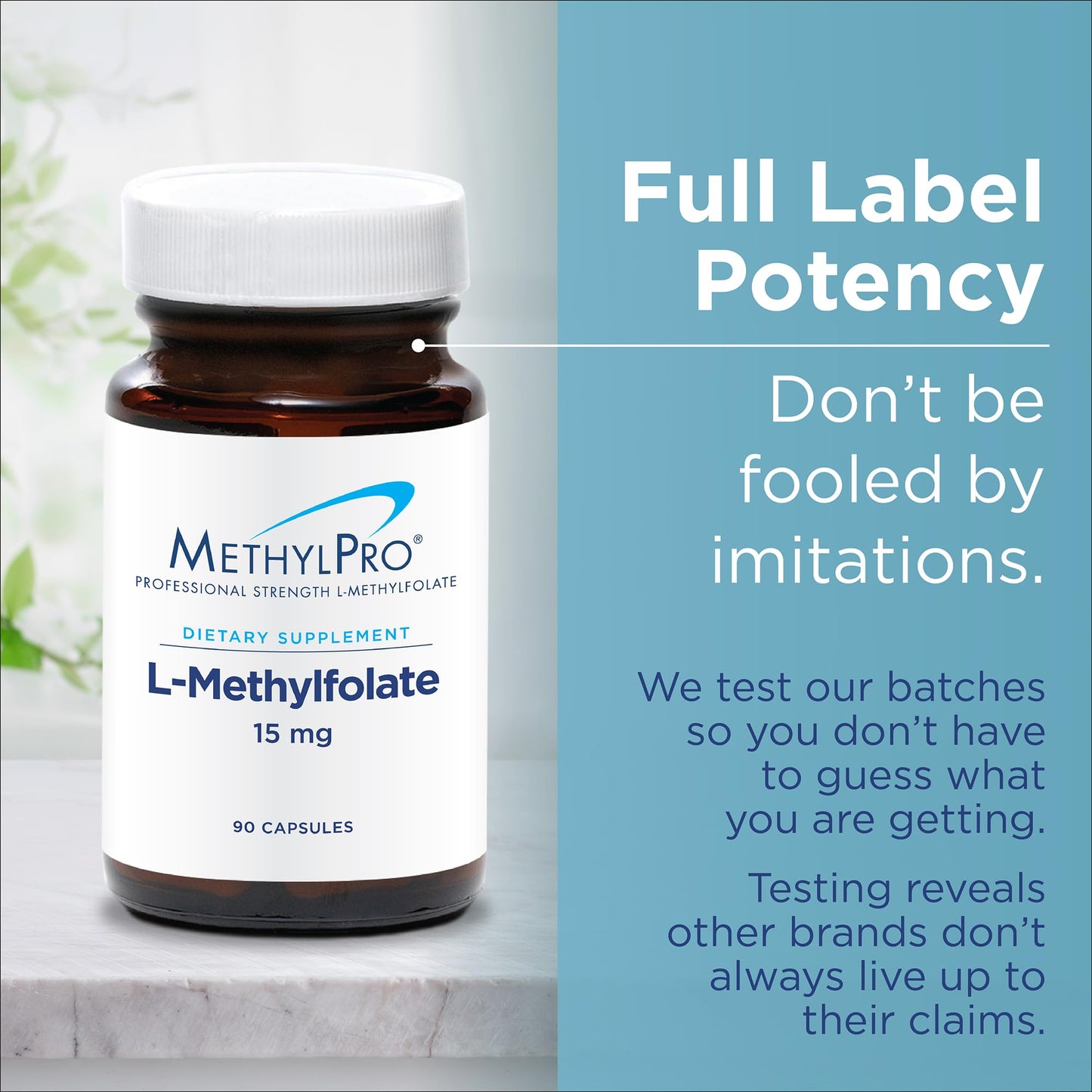MethylPro L-Methylfolate 5 mg – Brain Health, Focus & Calm (5-MTHF)
