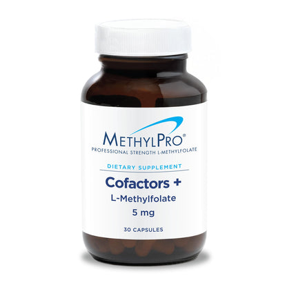 MethylPro L-Methylfolate 5 mg + Cofactors | 30 Capsules