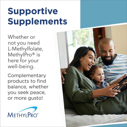 MethylPro L-Methylfolate 5 mg + Cofactors | 30 Capsules