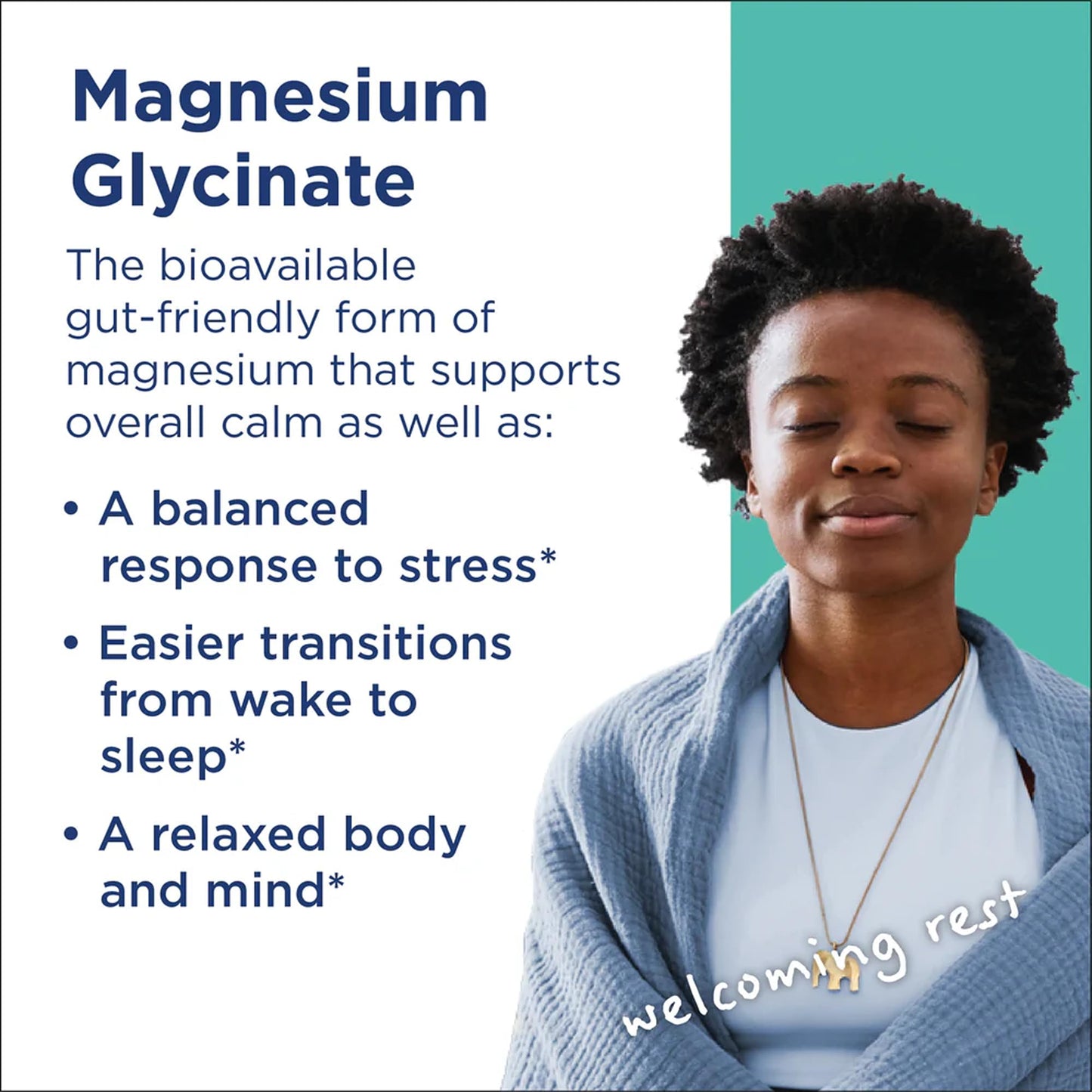 MethylPro Magnesium Glycinate – 125 mg Mg Bisglycinate + Vitamin C | Sleep & Calm | 90 Capsules