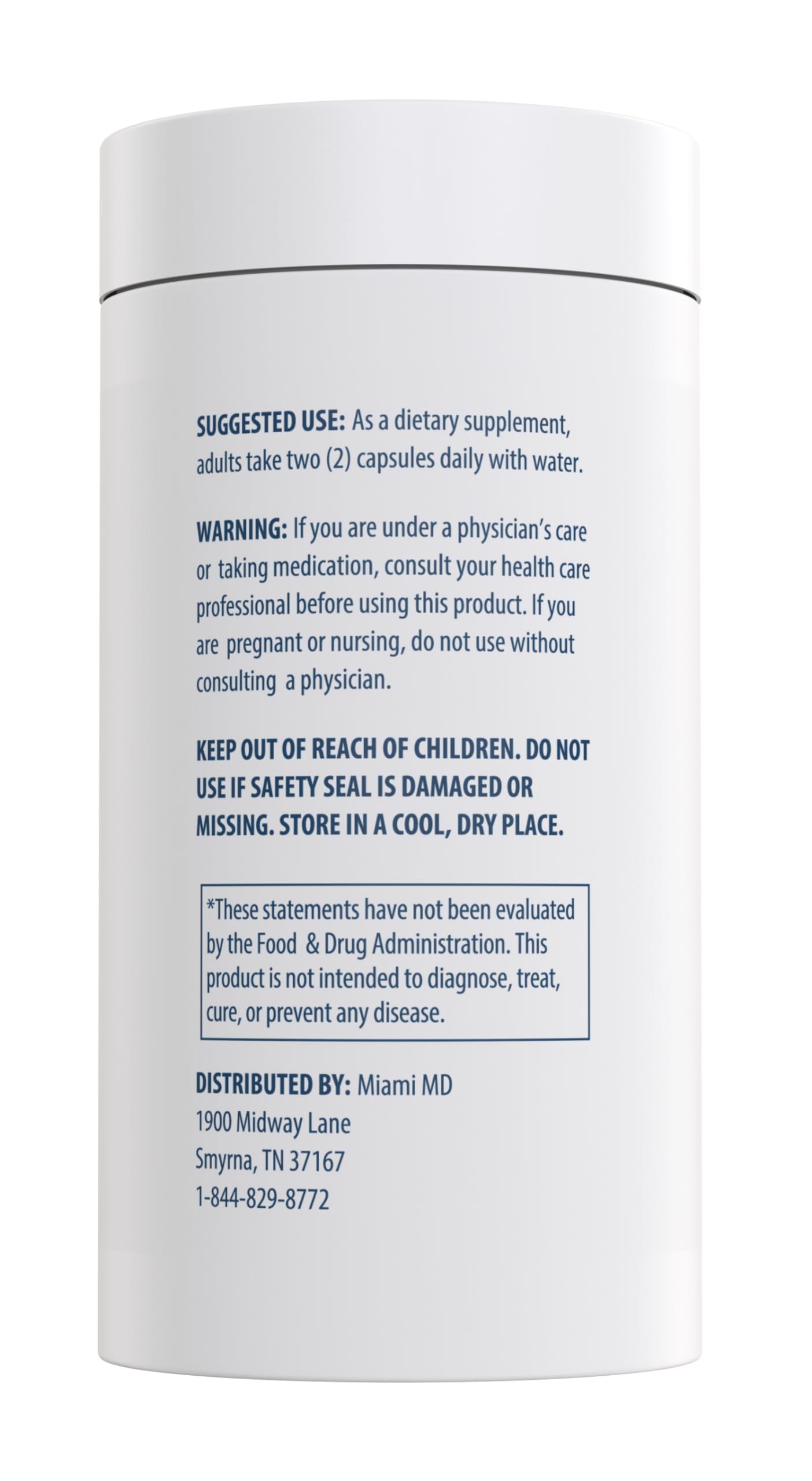MiamiMD Total Beauty Matrix Collagen Capsules – Hair, Skin & Nails | Cruelty Free, 60 Capsules