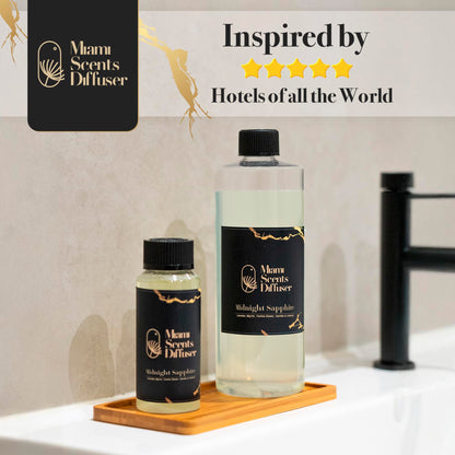 Midnight Sapphire Diffuser Oil by Miami Scents Diffuser — Lavender, Vanilla & Almond
