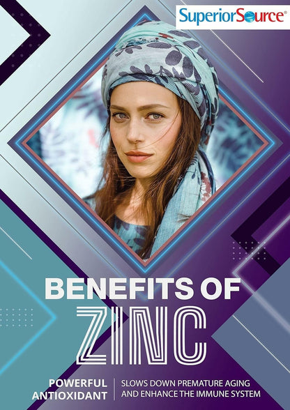 Superior Source Advanced Zinc 25 mg + Vitamin D3 5000 IU – Immune Support, 60 MicroLingual Tablets (Pack of 2) – Non-GMO & Gluten-Free