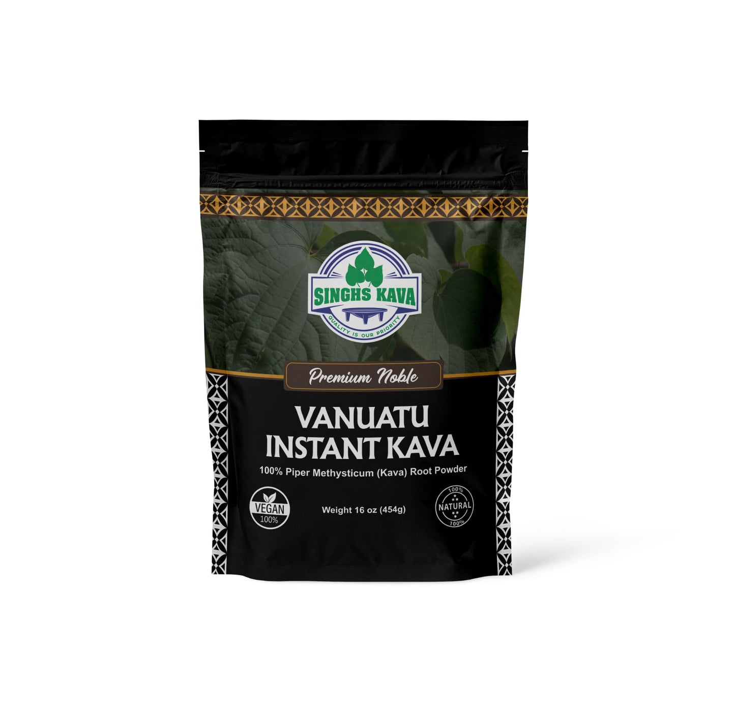 Micronized Instant Kava Powder (Vanuatu Borongoru, 16oz)
