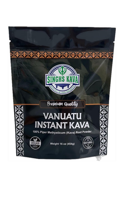 Micronized Instant Kava Powder (Vanuatu Borongoru, 16oz)