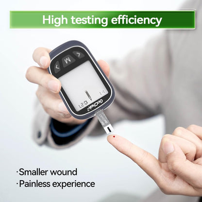 MicroTech Blood Glucose Test Strips & Lancets for GoCheck2 – 200 Count, 180-Day Opening Valid