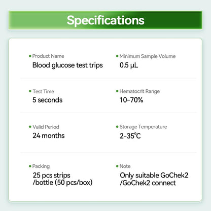 MicroTech Blood Glucose Test Strips & Lancets for GoCheck2 – 200 Count, 180-Day Opening Valid