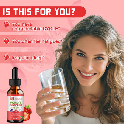 Migcopat Women Endocrine Liquid Drops – Hormone Balance, Cortisol Support, Gut Health, Mood & Sleep