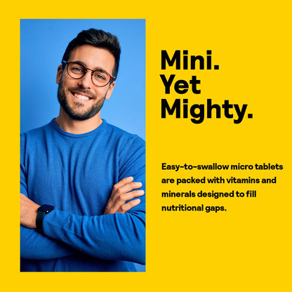 Nature's Life Mighty Mini Vite | Daily Multivitamin for Women & Men