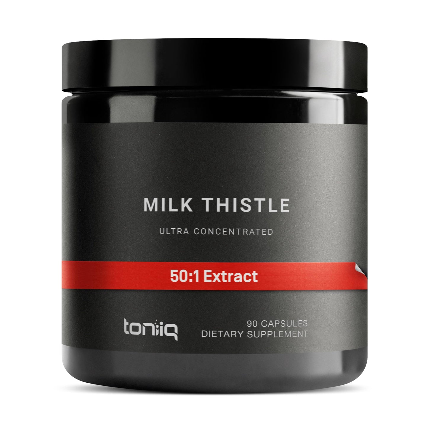 Milk Thistle 50:1 Extract (80% Silymarin) - 90 Caps | Lab Tested