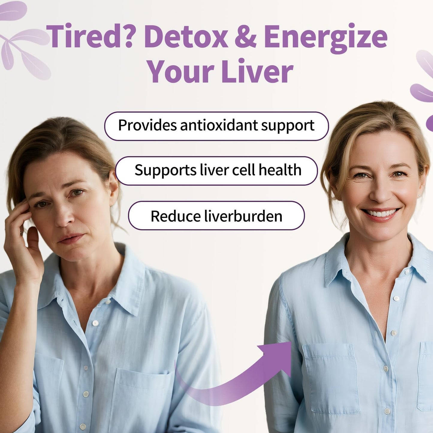 Milk Thistle Liver Support Drops – Detox & Repair | Vegan, Non-GMO, 2 fl oz