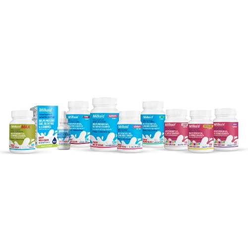 Milkaid Lactase Enzyme Chewable Tablets – Cherry, 120 Tablets | Lactose Intolerance Relief