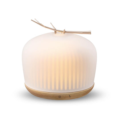 mimicat Quiet Aromatherapy Diffuser Glass 230ML Ultrasonic Cool Mist with Night Light – Aesthetic for Women and Girls