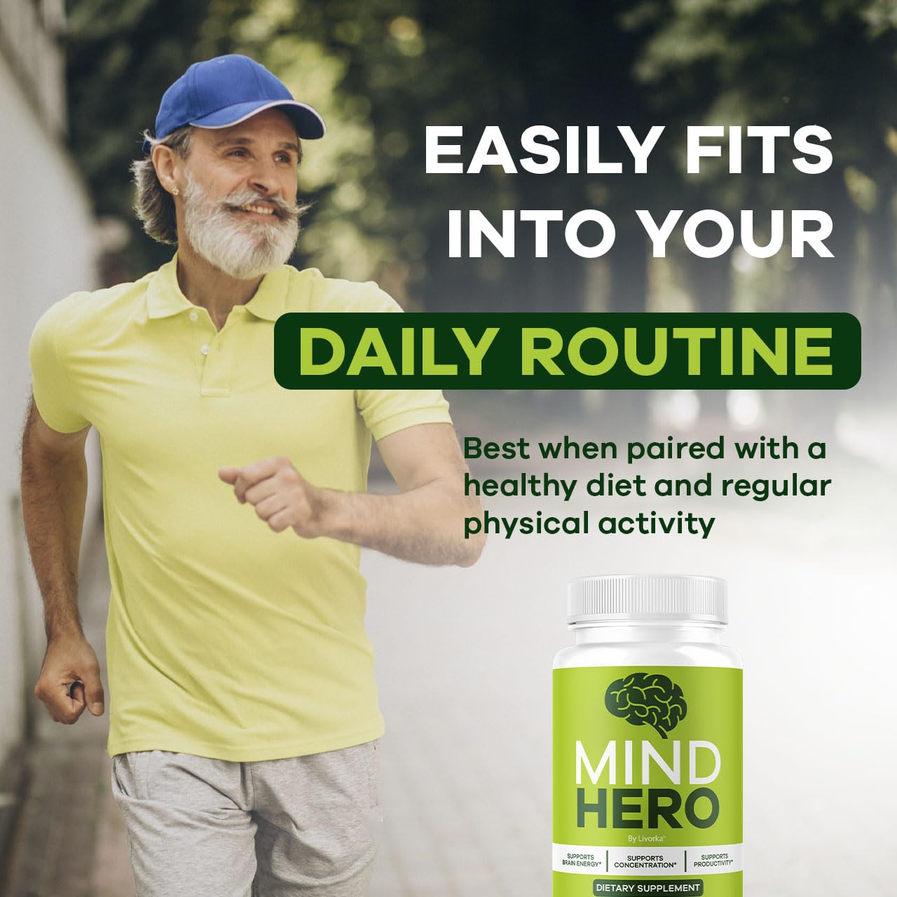Mind Hero Capsules – 2-Pack Brain Health & Memory Support
