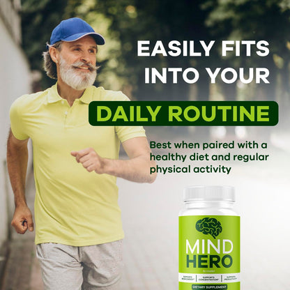 Mind Hero Capsules – 2-Pack Brain Health & Memory Support