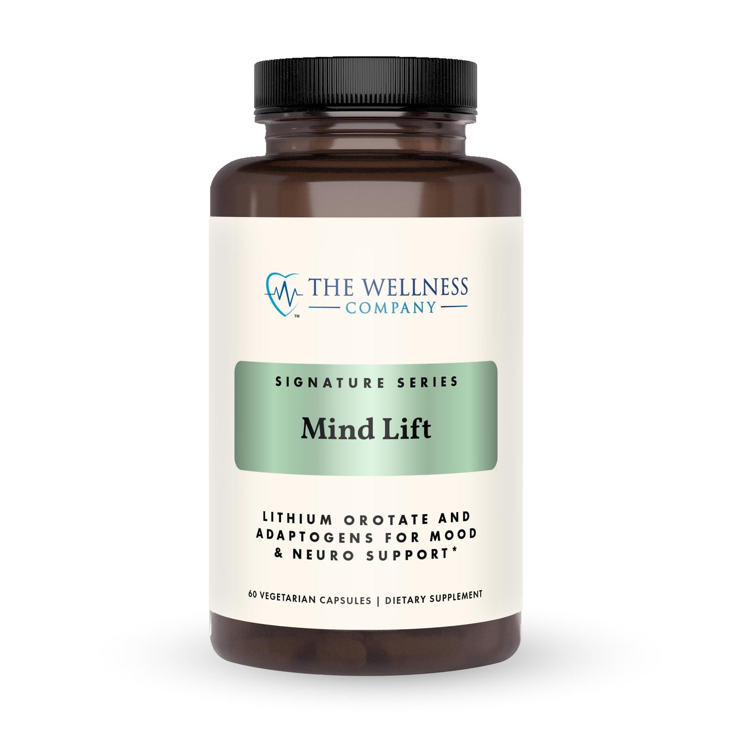 Mind Lift - Mood Boost, Mental Focus, Cognitive Defense - Lithium, GABA, DHA L-Phenylalanine | 60ct (1 Month Supply)