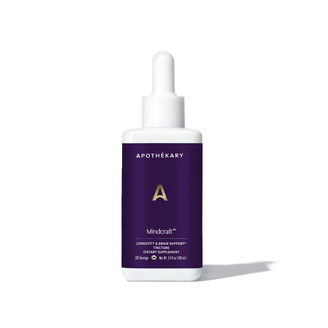 Apothékary Mindcraft: Focus, Cognition & Longevity Drops with Lion’s Mane & Cordyceps