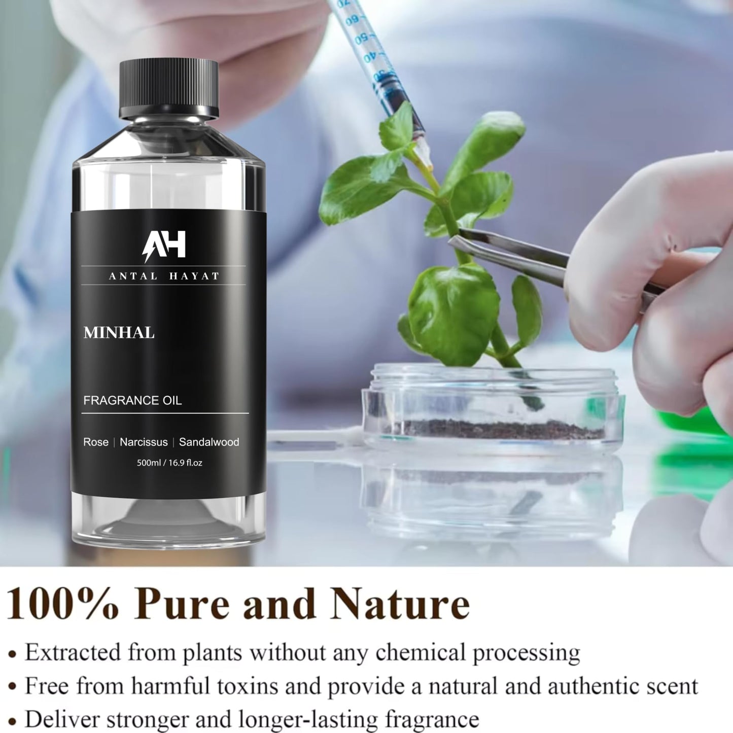 Minhal 500mL Hotel Scents Diffuser Oil – Iris de Nuit Inspired Luxury Refill
