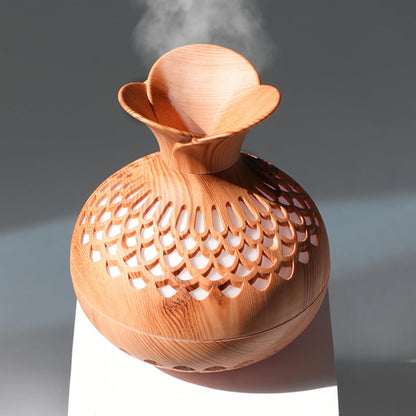 Mini Humidifier for Desk, Bedroom & Office | 300ml Aromatherapy Diffuser with Night Light