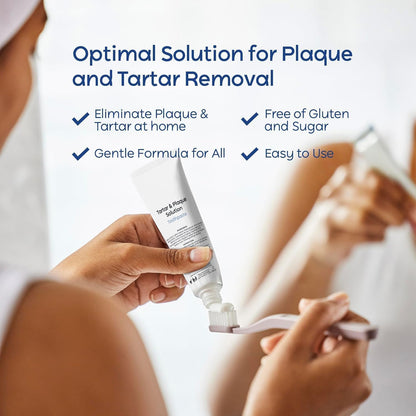 Plaque & Tartar Remover Toothpaste - Deep Clean, Tartar Control, Mint - 2 Pack
