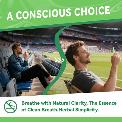 Herbal Diffuser Pen for Respiratory Wellness - Plant-Based Mullein & Mint
