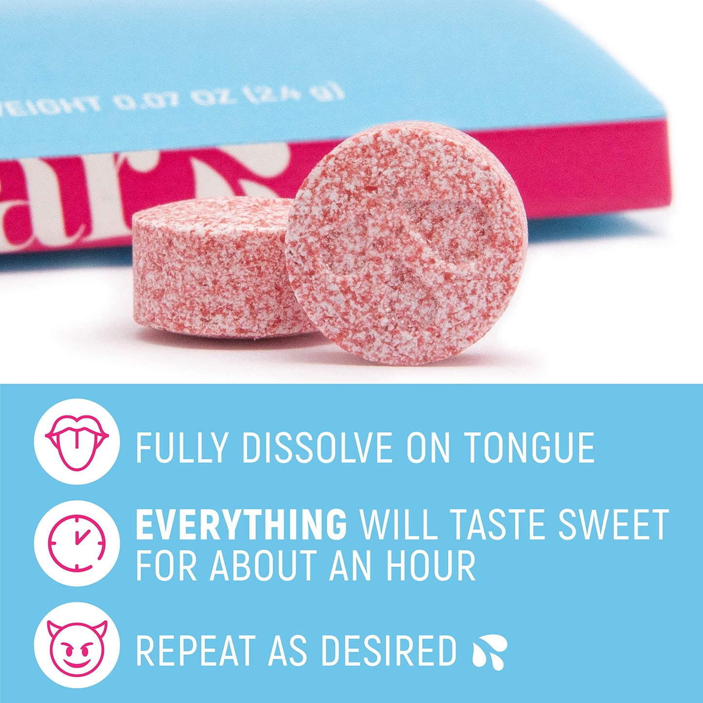 Sugar Splash: Taste Changing Tablets + 9Pines Pineapple Shot – Date Night Pack