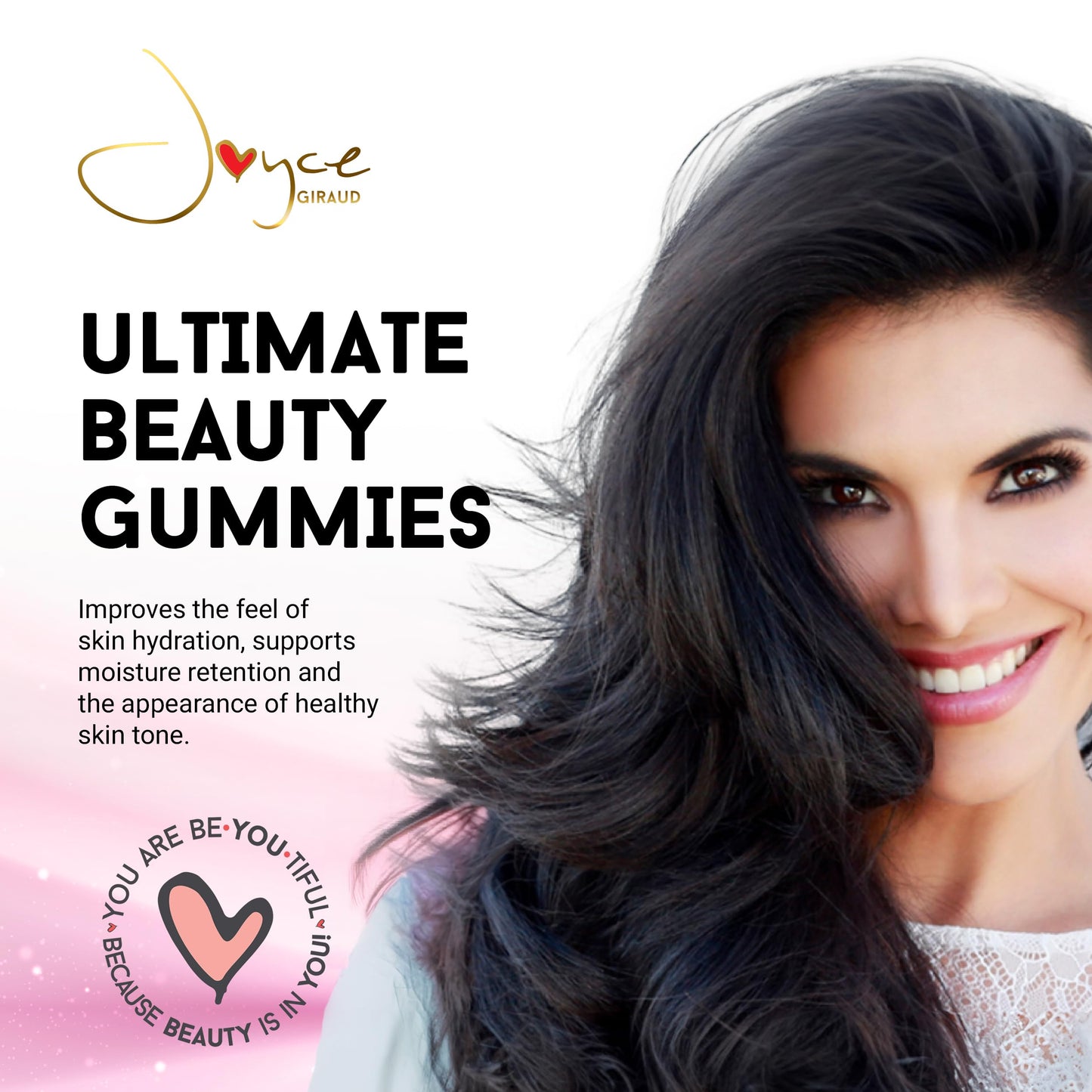 Miracle Elixir Collection: Joyce Giraud Ultimate Beauty Gummies - 90 Gummies (30-Day Supply)