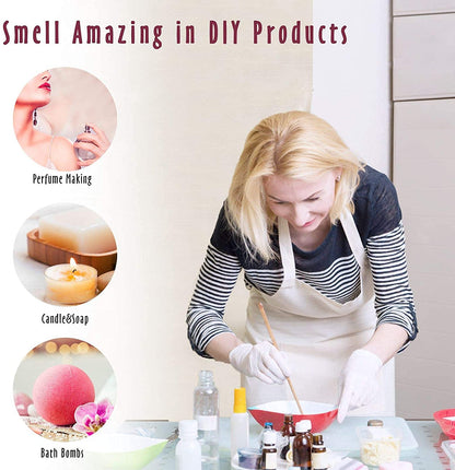 MitFlor All for Her: 6x10ml Essential Oils Set for Diffusers & DIY