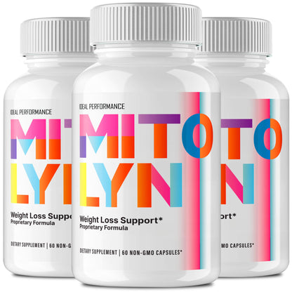 Mitolyn Weight Loss Pills - Advanced Formula & Maximum Strength (3 Pack)
