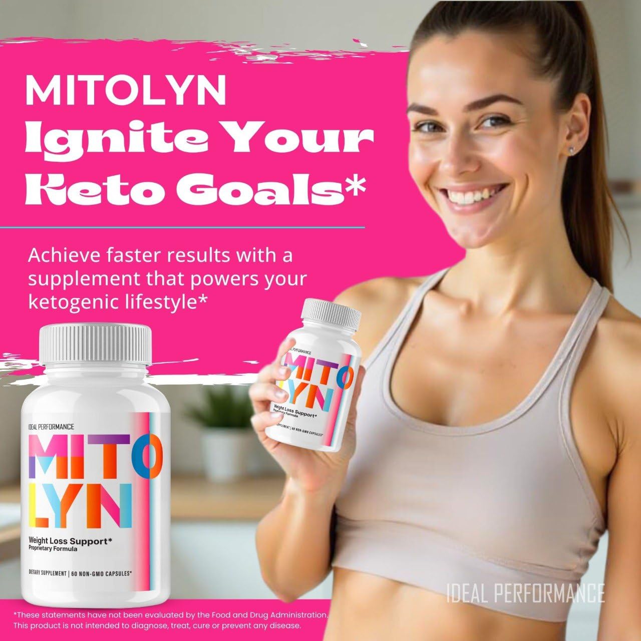 Mitolyn Weight Loss Pills - Advanced Formula & Maximum Strength (3 Pack)