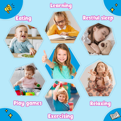 Kids Magnesium Glycinate Drops with Omega-3 & Chamomile | Sleep, Calm & Focus