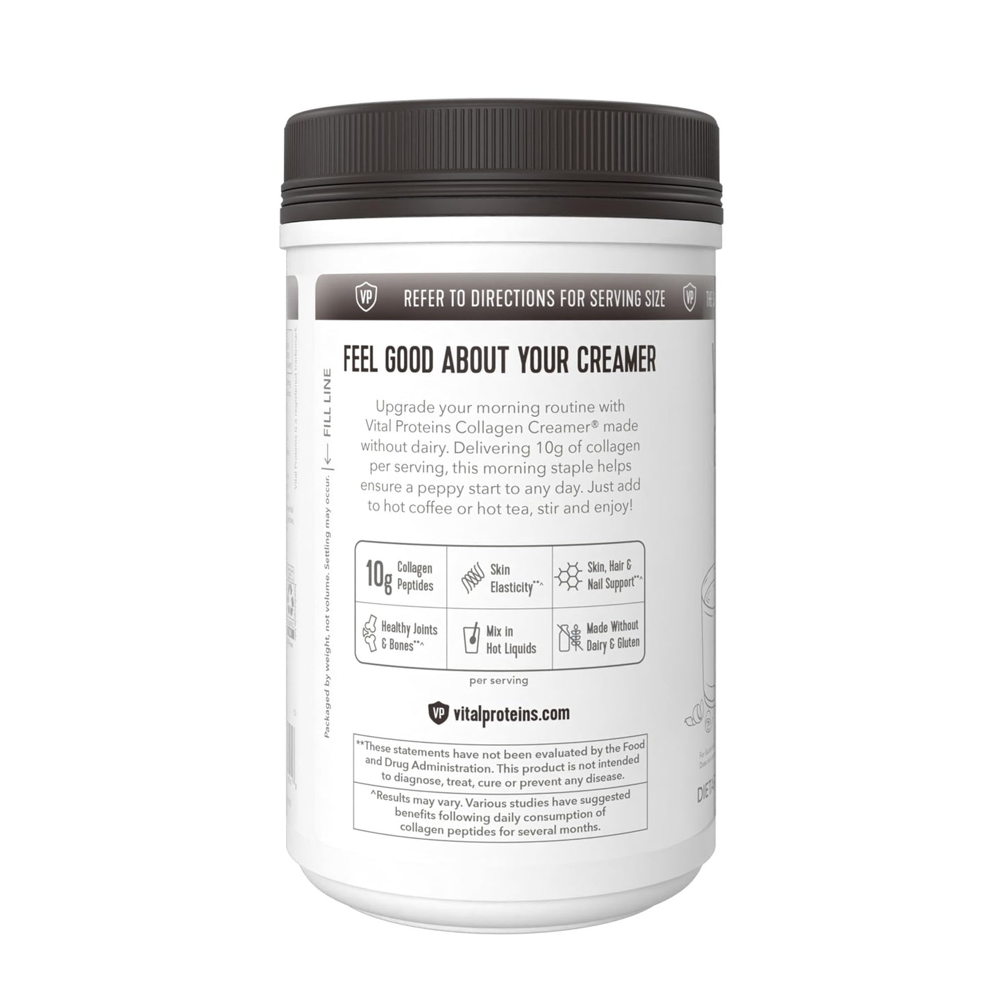 Vital Proteins Collagen Peptides Powder – Mocha Coffee Creamer for Hair, Skin & Nails Support | 11.2 oz