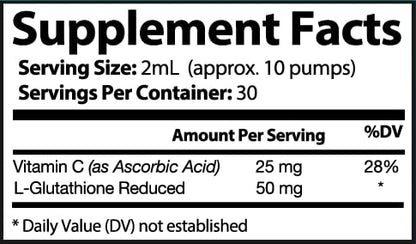MOJObody Nano Glutathione 2oz Pump – 100% Absorption Master Antioxidant
