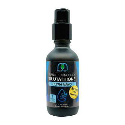 MOJObody Nano Glutathione 2oz Pump – 100% Absorption Master Antioxidant