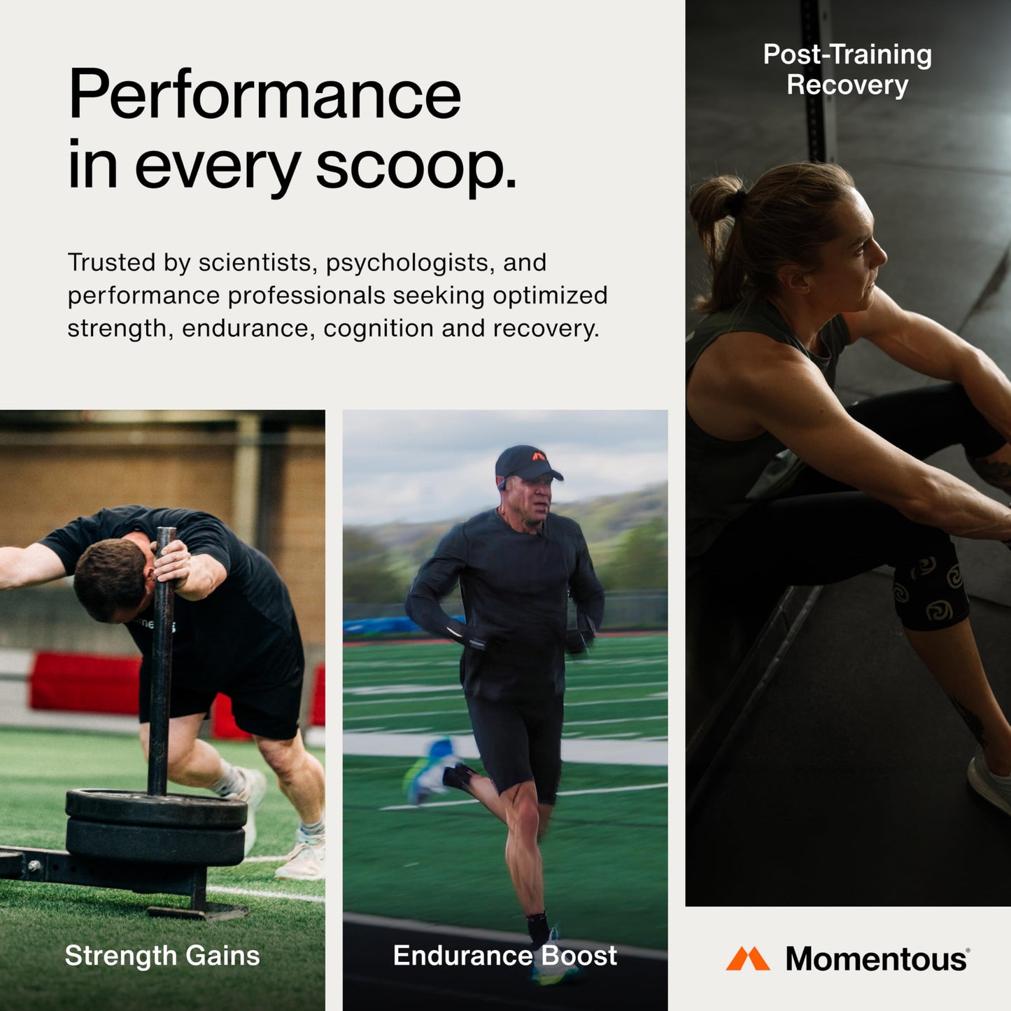 Momentous Lemon Creatine Monohydrate Powder | Creapure Creatine | NSF Certified for Sport | 6.49 g/Serving | 15 Servings
