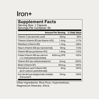 Momentous The Women's Three Bundle - Iron+, Calcium & Vitamin D3 (2,000 IU) | NSF Certified for Sport | Gluten-Free | 60 Servings