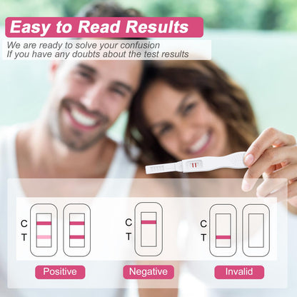 MomMed Pregnancy Test - 5 HCG Midstream, Early Detection, High Sensitivity