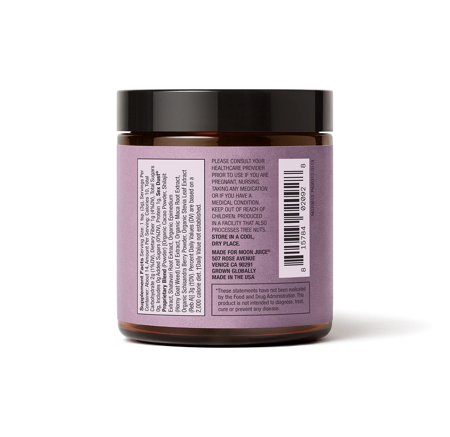 Sex Dust by Moon Juice | Adaptogen Powder for Balance & Mood | 14 Servings