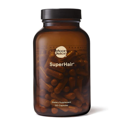 Moon Juice SuperHair Hair Growth Vitamins for Women & Men | Thicker, Healthier Hair