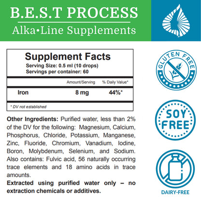 Morter Trace Minerals in Colloidal Suspension | Fulvic Minerals & Amino Acids
